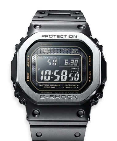 希少】カシオ G-SHOCK 箱説保 完品 GW-5000B-1JR デジタル カシオの高価