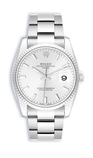 ロレックス オイスターパーペチュアルデイト Ref.115234 買取価格相場