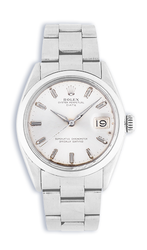 ロレックス オイスターパーペチュアルデイト Ref.1500 買取価格相場