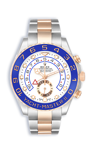 ブラーバ　　ジャンク品 ROLEX 44mm 18kt Rose Gold & Stainless Steel YachtMaster II Model